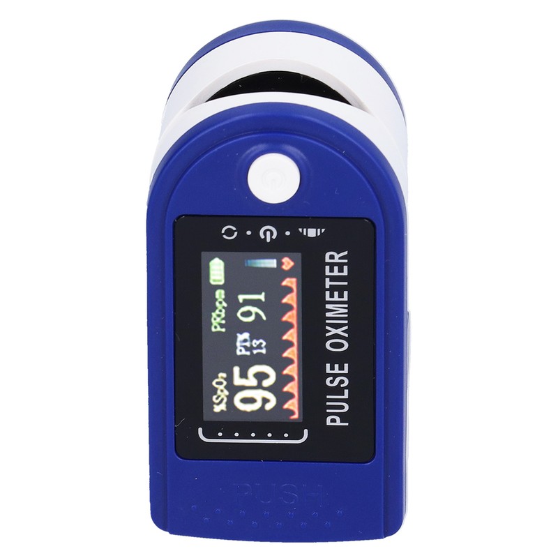 Oximeter Finger Fingertip Portable Blood Oxygen Saturation Pulse Heart Rate