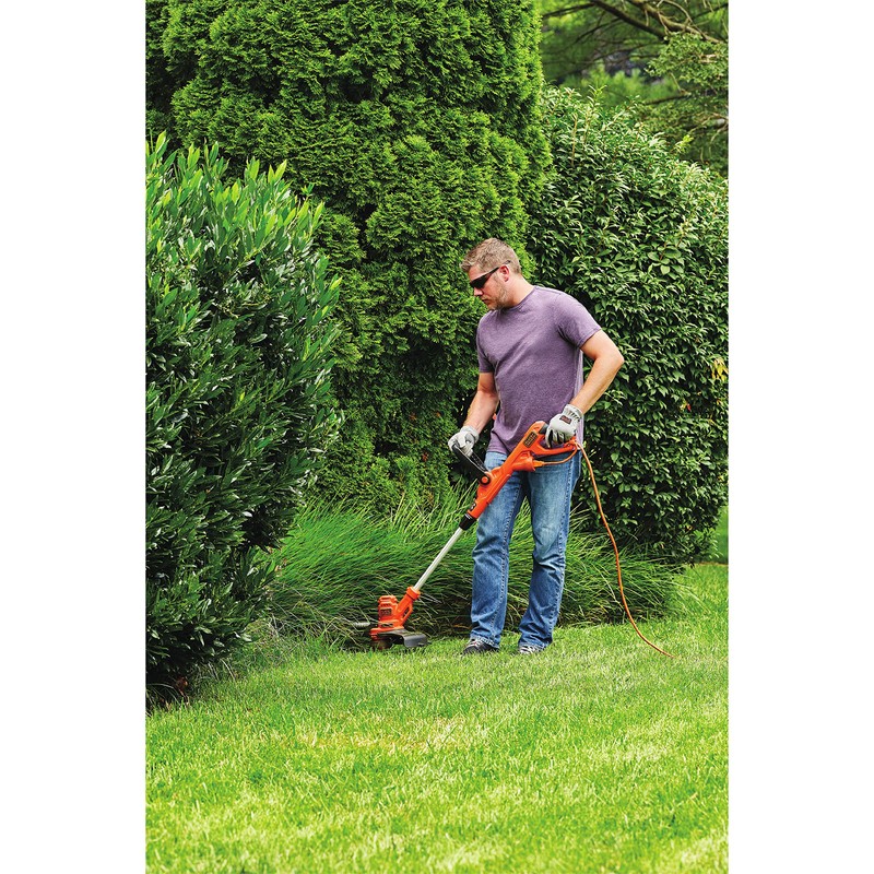 BLACK+DECKER String Trimmer Weed Eater, Electric Weed Wacker, 14-inch (BESTE620)