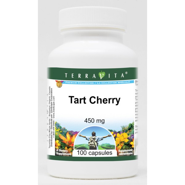 Tart Cherry - 450 mg (100 Capsules, ZIN: 521520) -