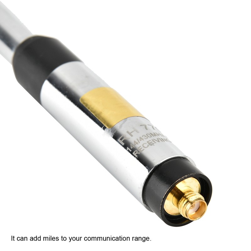 RH770 SMA Female Telescopic Handheld Ham Radio Antenna High Gain