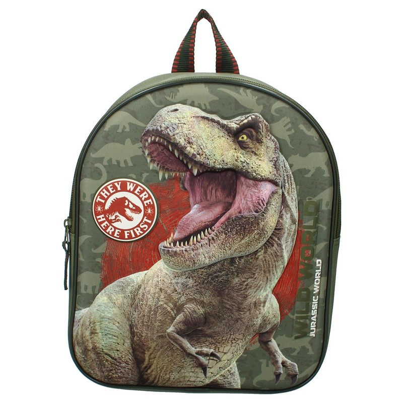 Vadobag JURASSIC WILD Dinosaur T-REX 3D - Backpack for Children
