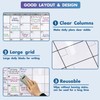 Party Funny Jumbo Dry Erase Yearly Whiteboard Wall Calendar, 55"