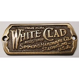 Antique Ice Box Name Plate, Solid Brass Antiqued, Ice Box Label in Non Lacquered Brass, Reproduction of Antique White Clad Ice Box Hardware, Beautiful Cabinet Name Plate