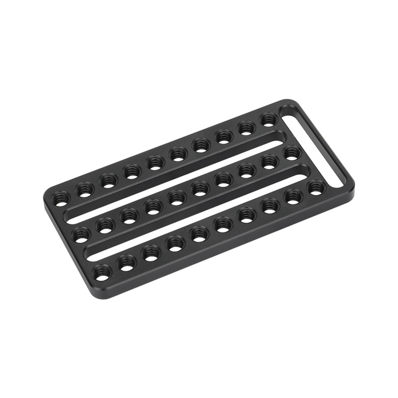 CAMVATE Multipurpose Cheese Plate with 1/4"-20 Threads & Slots -