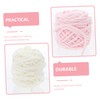 LALAFINA Woolen Scarf Hat Yarn 4 Rolls Cotton Yarn Perfect