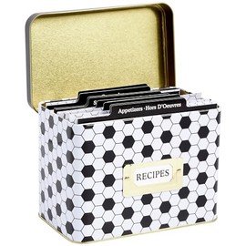 C.R. Gibson Honeycomb Hive Recipe Tin