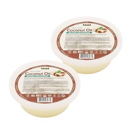 Taha Natural Coconut Oil, Refined, All-in-One Nourishment for Hair & Body, Protecting & Moisturizing, Great for Sensitive Skin, Neutral Scent, 6 Oz (Pack of 2)