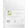 Q-Connect 19390 Polypropylene Document Holders with Punched Eco-Textured Antistatic A4