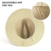 KXF Summer Beach Straw Sunhats for Men Women 2 Packs