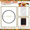 100 Sets Kwanzaa Silicone Bracelet Bulk African Rubber Wristband
