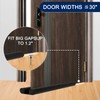 Adjustable Under Door Draft Stopper - Effectively Blocks Cold Air,