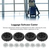 4Pcs Luggage Swivel Wheels Low Noise Sturdy Lightweight Heat Insulation