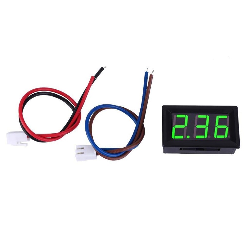 Continuous Current Ammeter Digital Mini LED Ring High Precision 2