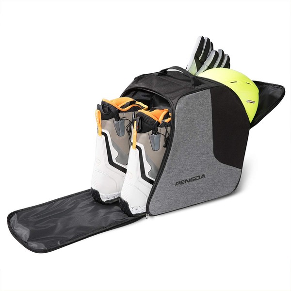 PENGDA Sac à Chaussures de Ski avec Compartiment pour Casque et système de Sac à Dos