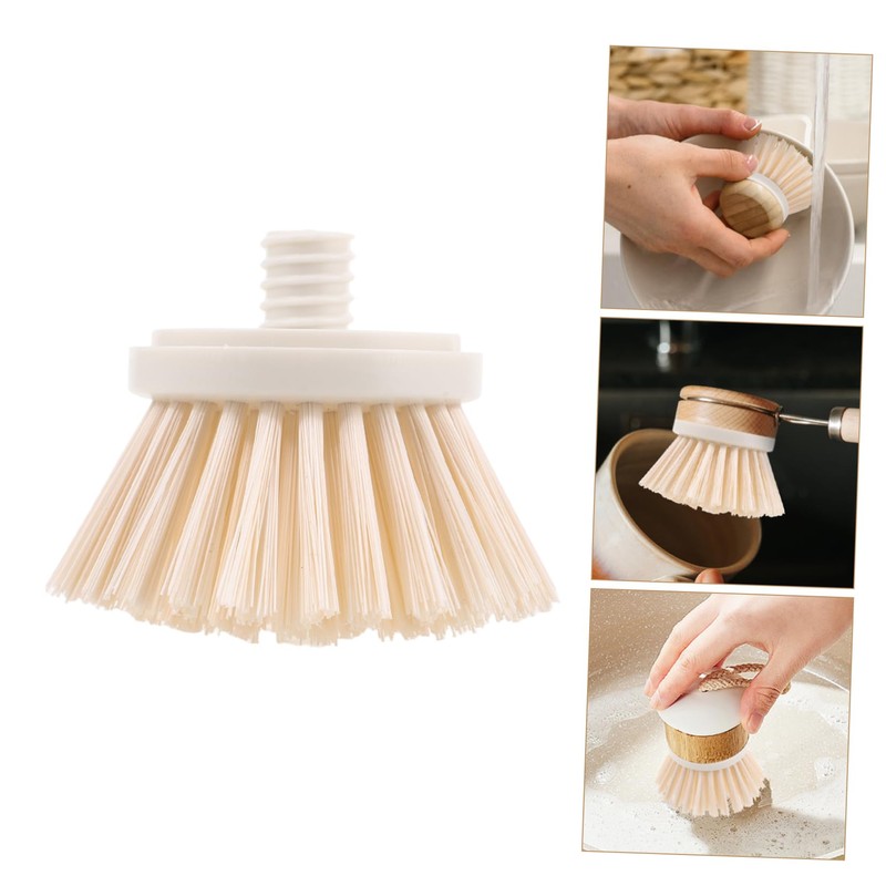 STOBAZA 1pc Dish Brush Refill Replacement Scrubber Brush Head for