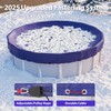18 FT Round Pool Cover, [ 2025 Upgraded ] Above
