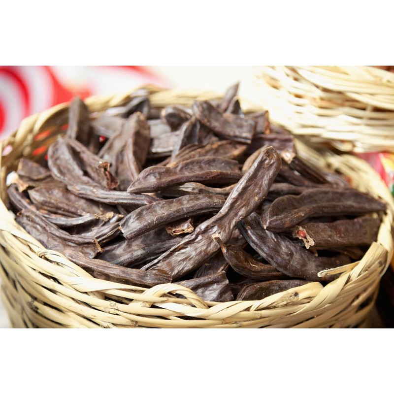 Carob Carob Dried Carob Pods from Italy Whole Pods (Conventional,