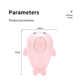 Steam Cat Brush Dog Brush for Shedding Rechargeable Cat Brush Unique Pet Brush (pink)