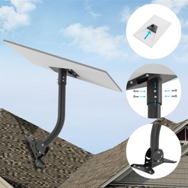 Starlink Gen 3 Mount Kit, Wall/Roof Mount for Starlink Internet Satellite, Compatible with Gen3/V3 Standard Dish