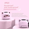 JINSERTA Portable Mini Cartoon Bluetooth Speaker Mini Animal Cute Kids
