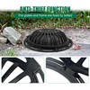 Natotela 20in Ductile Iron Atrium Drain Grate and Frame, Dome