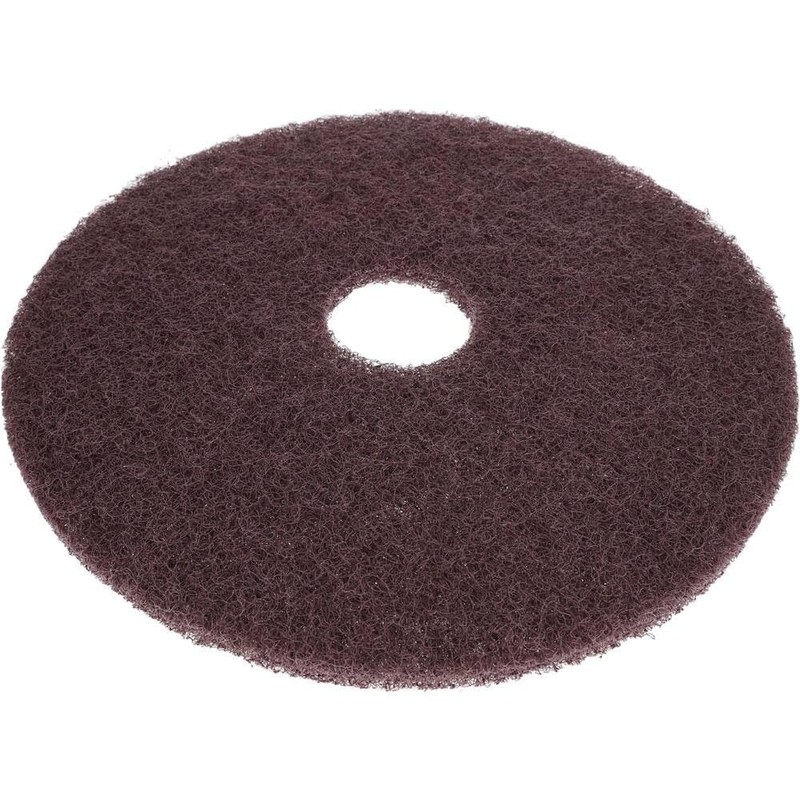 PRO SOURCE Maroon Extra Heavy Duty Floor Stripping Pads: 5