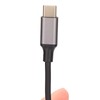 USB C 3.1 to DVI Cable 190cm/74.8in Clear Stable Type