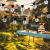 IdeaWorks Solar Iridescent String Lights - 10ct Large