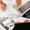 Woodworking Marking T Rulers Ultra Precision,Layout Work Scribe Line Ruler