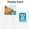 Falling in Art 65" A-Frame Tripod Easel Stand, Wooden Display