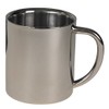 Cup, double wall, 250 ml stainless steel