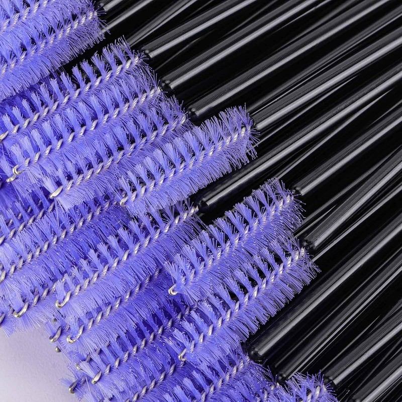 Tbestmax 1000 Varitas de Mascara Desechables Cepillos de Pestañas Spoolies