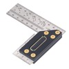 L Measurements Ruler Stainless Steel High Accuracy Carpenter Square Framing