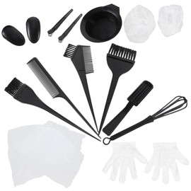 NOLITOY Hair Dyeing Tool Supply 12pcs Set Hair Mixing Kit Salon Dyeing Supplies for Long/short