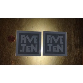 X2 FIVE TEN GREY Sticker Decal Old Stock ORIGINAL