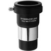 Barlow Lens 2X, 1.25 Inch Fully Multi-Coated Metal Barlow Lens