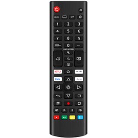 Pack of 2 Universal Remote Control Replacement with Channel Shortcut Keys Applicable for LG UHD OLED NanoCell QNED 4K UHD Smart TV