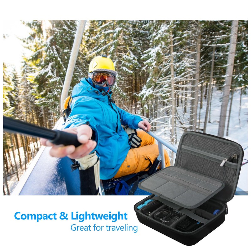 JSVER Case for GoPro Series, black, Universal bag