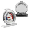 AITRIP 4PACK Fridge Thermometer Refrigerator Thermometer, Stainless Steel Dial Fridge/Freezer