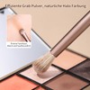 MSQ 8 Stück Lidschatten Make-Up Pinsel Set,Augen Make up Pinsel