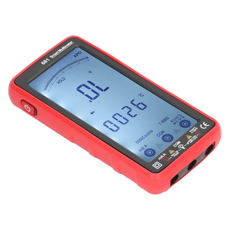 Digital Multimeter Tester, Smart Touch TRMS, Automatic Range Selection, 9999