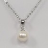 [You and My Jewelry Box] Shell Pearl Pendant Necklace, 0.3