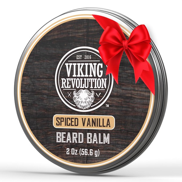 Viking Revolution Spiced Vanilla Beard Balm - Beard Butter with