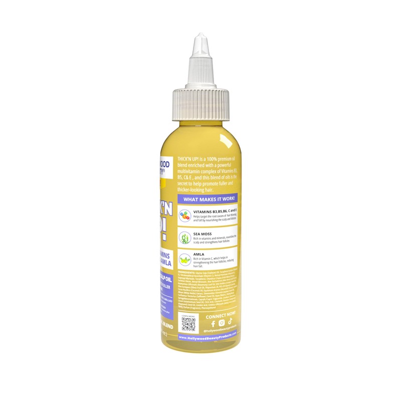 Hollywood Beauty Thick’N Up! Daily Hair & Scalp Oil with
