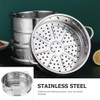 Kichvoe stainless steel steamer veggie steamer pot metal steamer insert