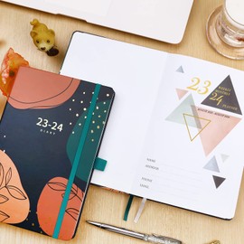 Calendar 2025 - A5 Diary 2025 from January 2025 to December 2025, Weekly Planner 2025 with Inner Pocket, 14.6 x 21.4 cm