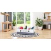 KINTNER DESIGNS Large Cat Toy Storage Bin Sturdy and Foldable
