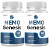 Pelican Vitamins Memo Genesis- Brain Support- 2 Bottles- 120 Capsules
