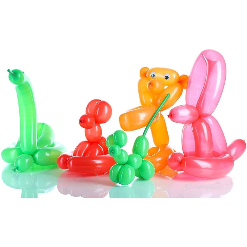CCINEE Elongated Magic Balloons Magic Balloons Art Pencil Twist Balloons
