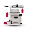 T-fal 3.5L Stainless Steel Deep Fryer with Basket, 1700W Electric